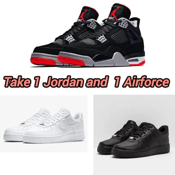 JORDAN RED B + AIRFORCE