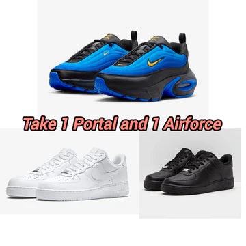 NIKE PORTAL BLUE + AIRFORCE