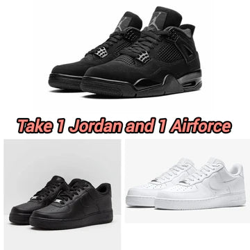 JORDAN BLACK + AIRFORCE