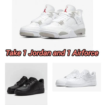 JORDAN WHITE + AIRFORCE