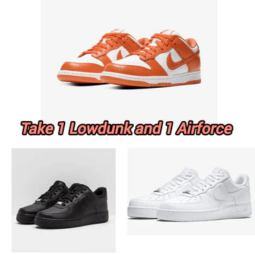 LOWDUNK ORANGE + AIRFORCE