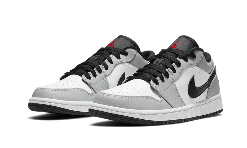 NIKE JORDAN 1 LOW GREY BLACK N GREY
