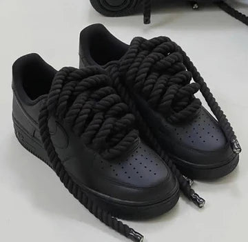 NIKE AIRFORCE ROPES BLACK