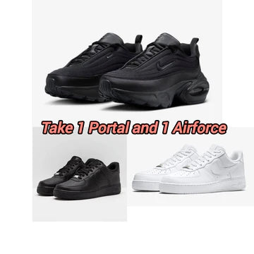 NIKE PORTAL BLACK + AIRFORCE