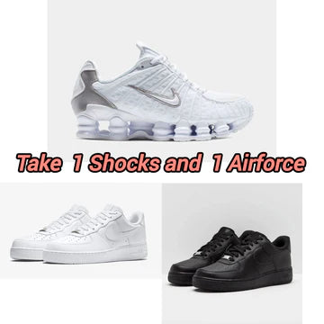 NIKE SHOCKS + AIRFORCE